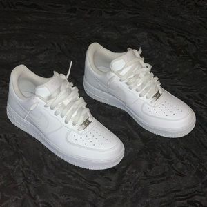 all white airforces worn twice